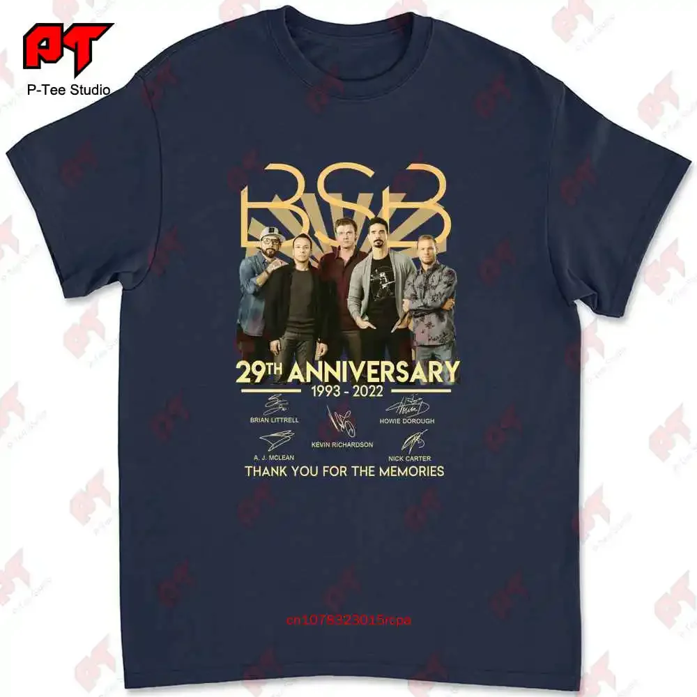 Bsb Backstreet Boys 29Th Anniversary 1993 T-shirt P80H