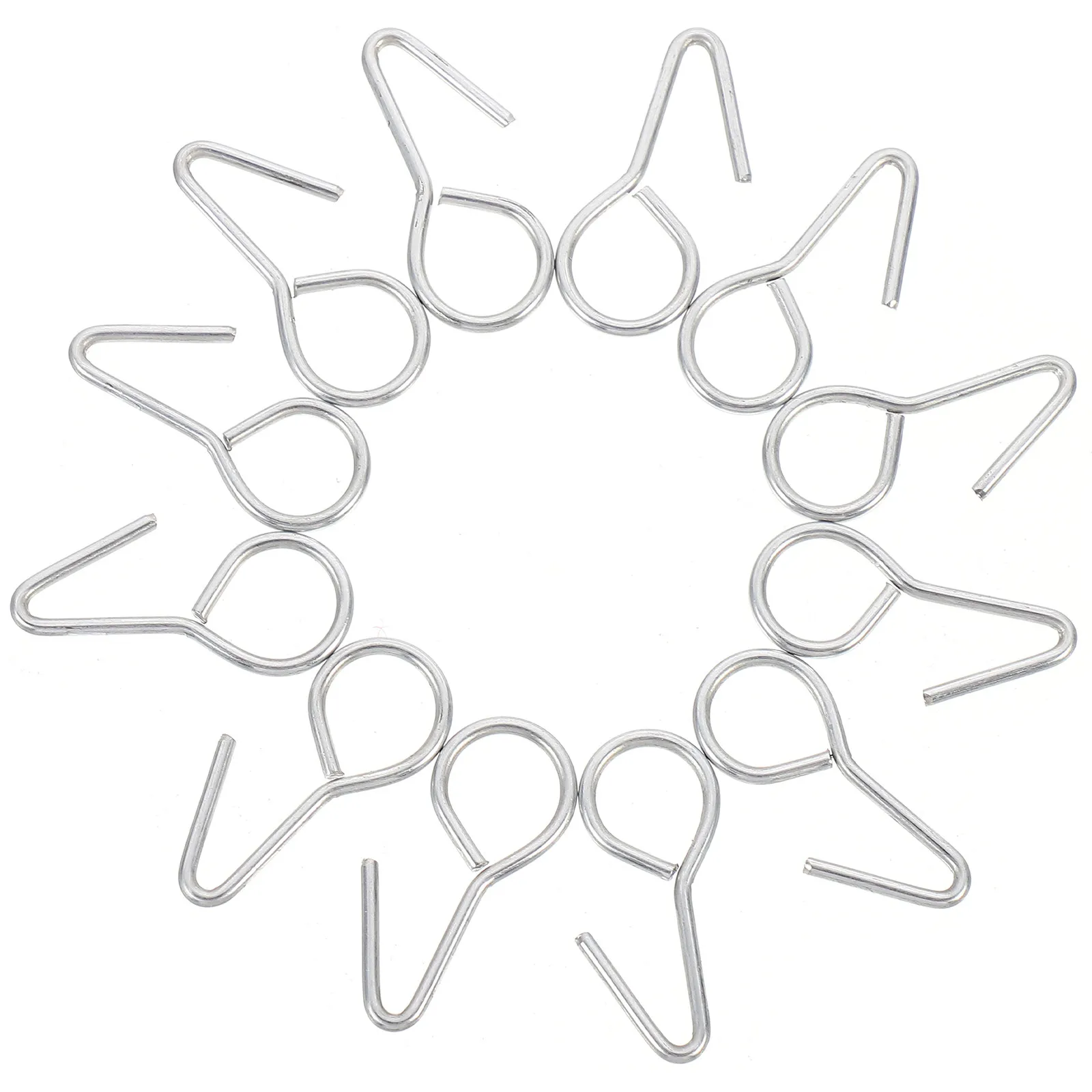 100Pcs Car Seat Fixing Hooks Heavy Duty Steel S Shaped Seat Cushion Fastener for Auto Interior Stabilization and Universal Fit