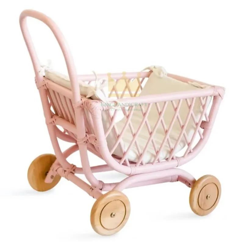 

Rattan stroller Children's stroller Comfortable and convenient Good quality