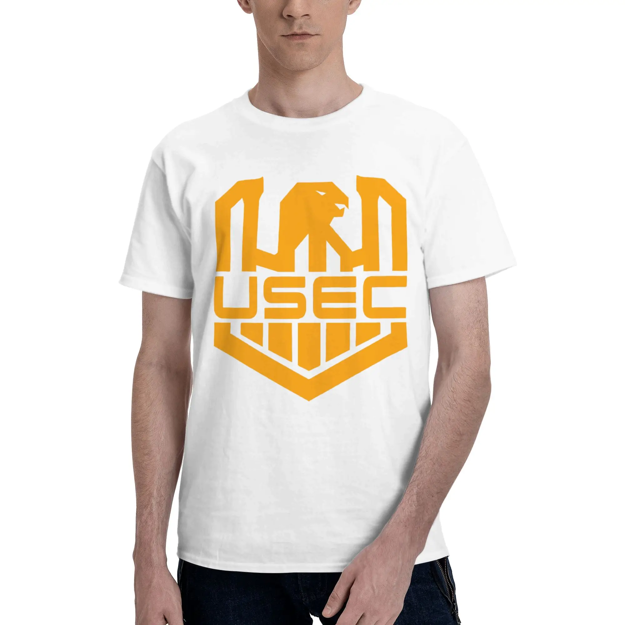 USEC Cloud-Like Feeling Reversible T-shirt Street Lazy Short Sleeve