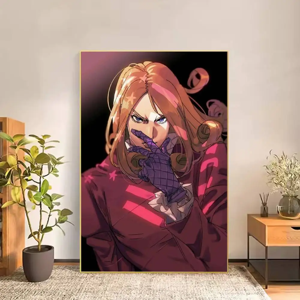 Jojo Funny Valentine D4C Poster Versatile HD Waterproof Wall Art Self-Adhesive Decor for Any Space Ideal Gift
