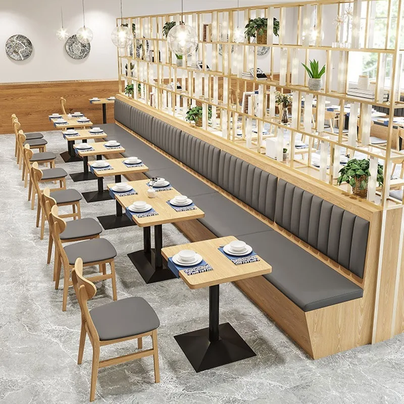 Manufacturer Commercial Furniture Fast Food Restaurant Cafe Restaurant Sofa Seating Booth Coffee Shop Furniture