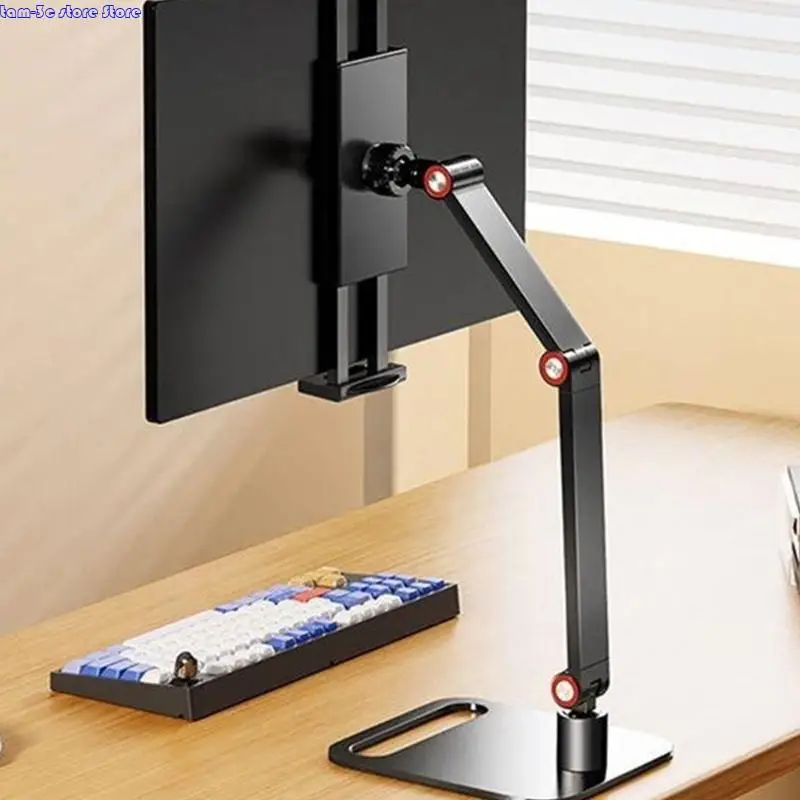 D0UA محمولة قابلة للطي أقواس سطح المكتب Dock ل 17.3 بوصة