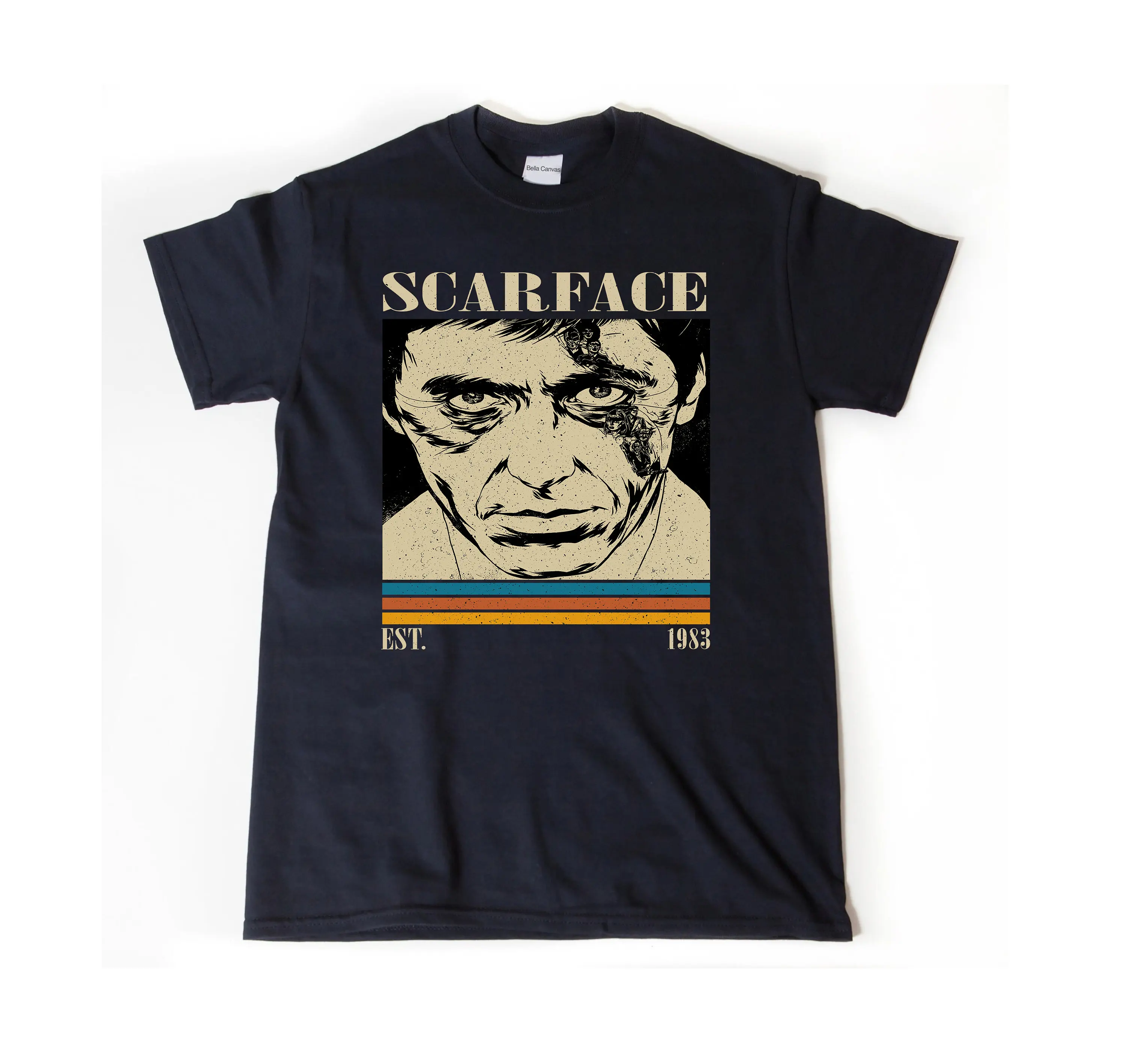 Scarface T Shirt Movie Vintage Midcentury For Him Retro