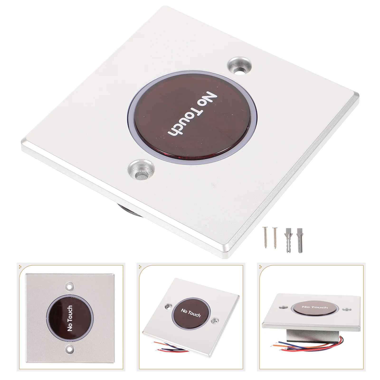 Sensor Toegangsschakelaar Deurbel Wandplaat voor Platen Ringer Button Control System Covers buiten