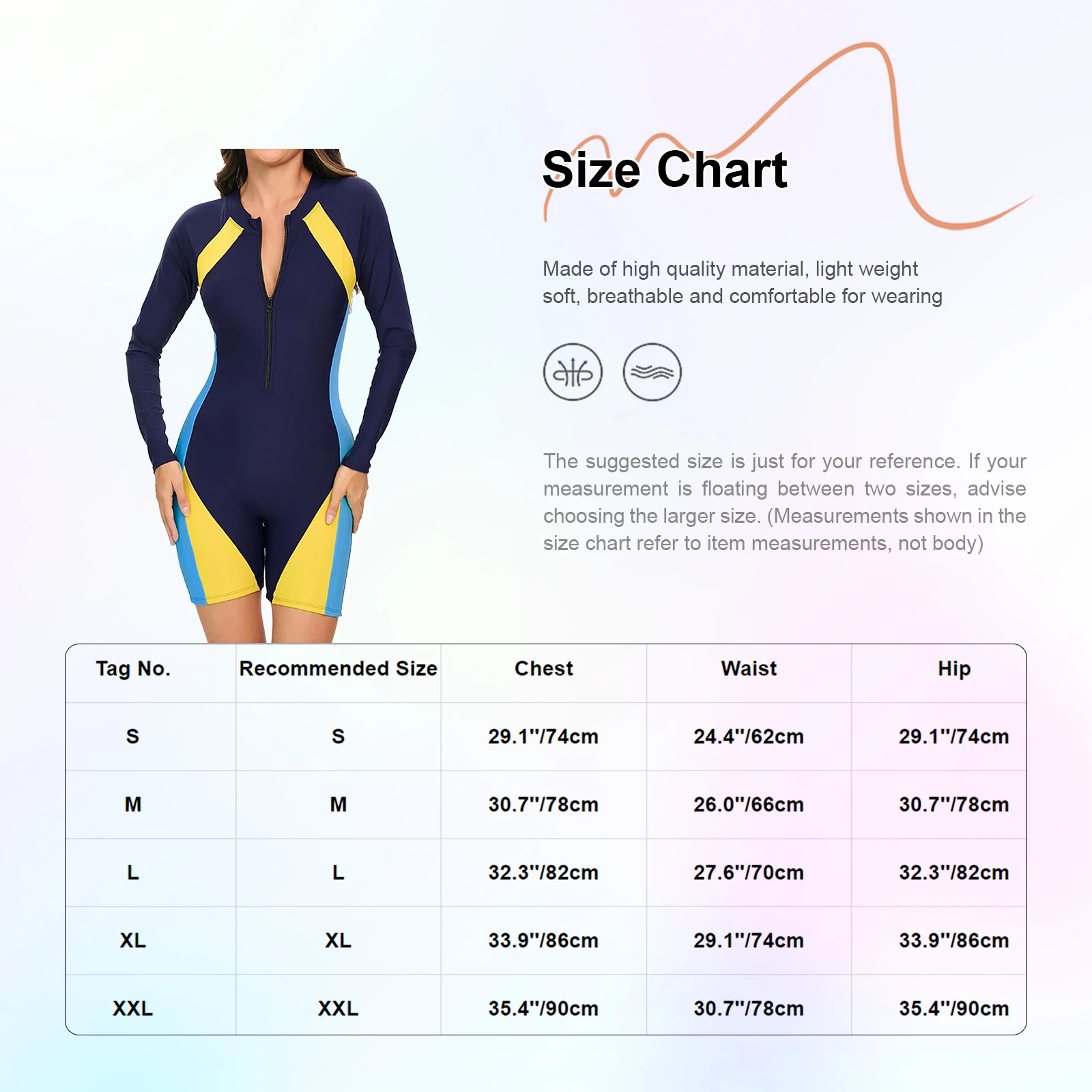 Womens One Piece Swimsuit Swimwear Long Sleeve Padded Front Zipper Rash Guard Swim Costume Boyleg Athletic Swimming Bathing Suit