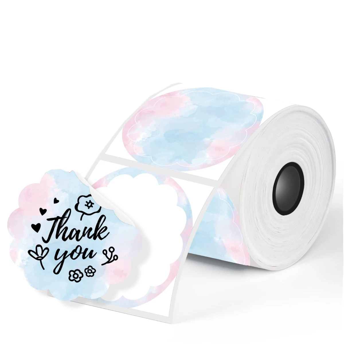 

Круглые этикетки для M110/M110S/M120/M200/M220, 1,96 x 1,96 дюйма (50x50 мм), термокруглые градиентные цветные этикетки для штрих-кода/логотипа/подарка