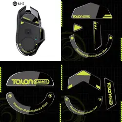 1Pack TALONGAMES Glass Mouse Skates Glide Feet Pads Mouse Feet Sticker for G502 G502X Pulsar X2/X2mini Rounded Curved Edges