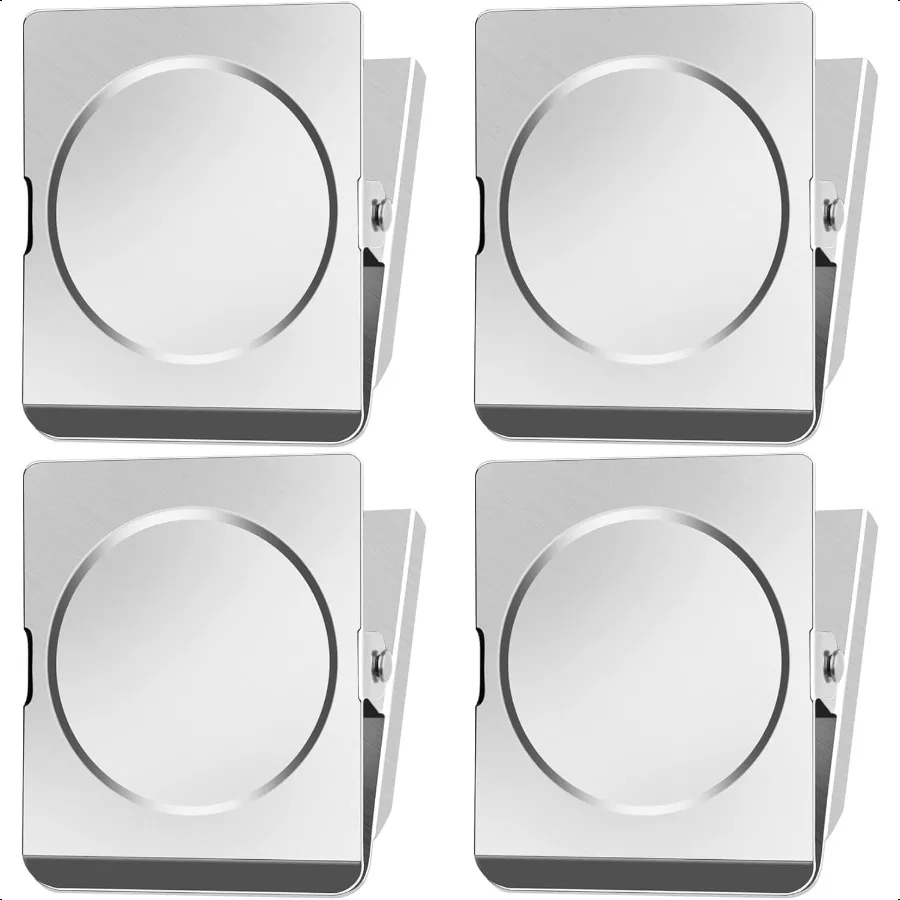 

4 Pack Clip Magnets 2.2 Inch Extra Large Magnetic Clips Heavy Duty Office Magnet Clips Whiteboard Magnet Clips Clip Magnets for