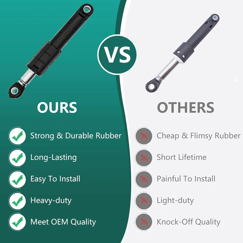 washer shock absorbers provides NEW 5304491701 Washer Shock Absorbers 4PCS Washer Replaces 137040900 7137040900