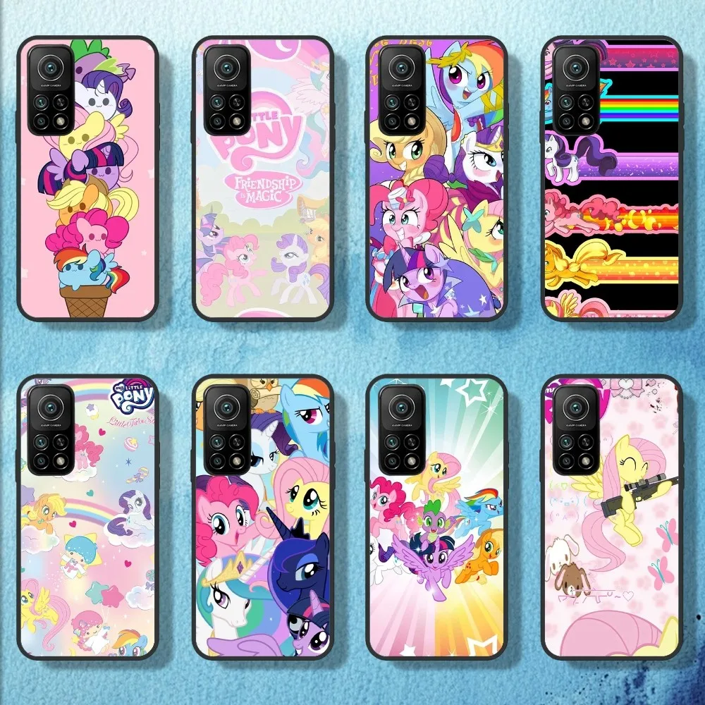 M-My L-Little P-Pony Phone Case FOR Samsung Galaxy A10 A11 A12 A20 A32 A50 A53 A70 A73 A80 Black Shell