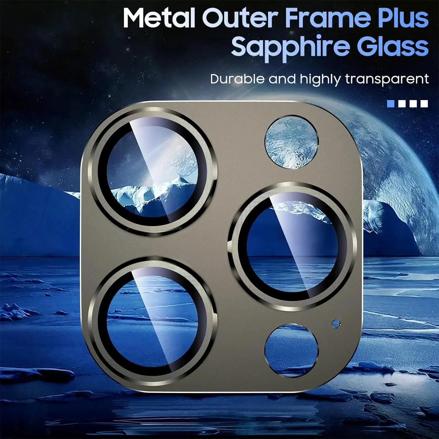 Metal Camera Lens Protector Rear Lens Screen Glass Protectors Anti-scratch For iPhone 16 Plus 15 Pro Max 14 Lens Protector Film