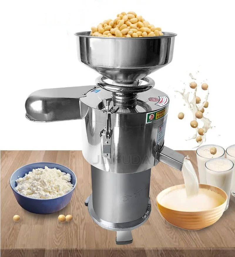 Industrial Commercial Soymilk Soybean Soya Soy Bean Milk Grinder Maker Making Grinding Machine