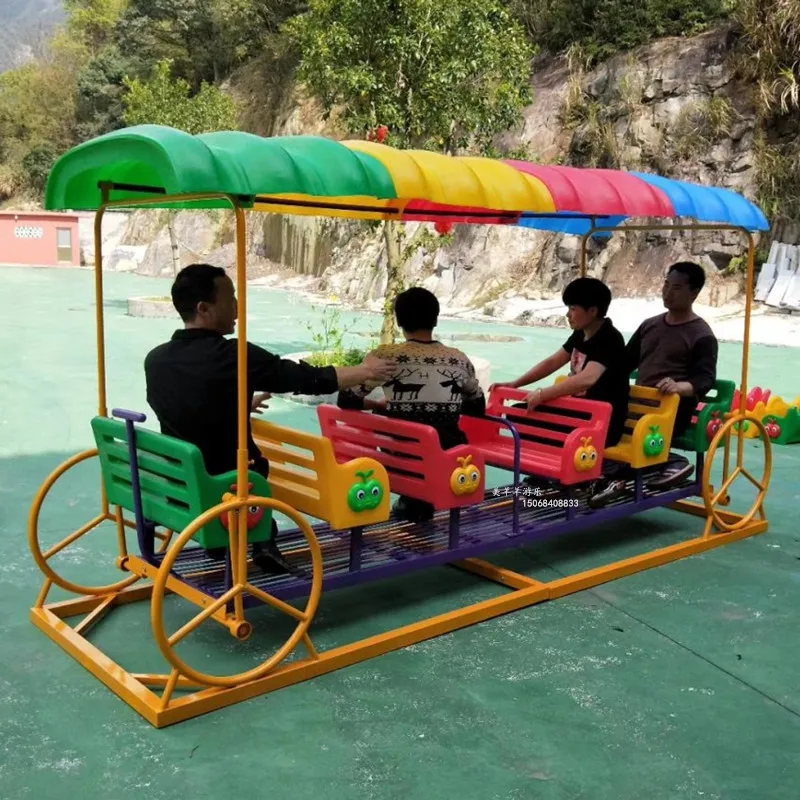 Outdoor large color shed boating, swivel chairs, amusement park equipment, entertainment facilities, children's outdoor toys