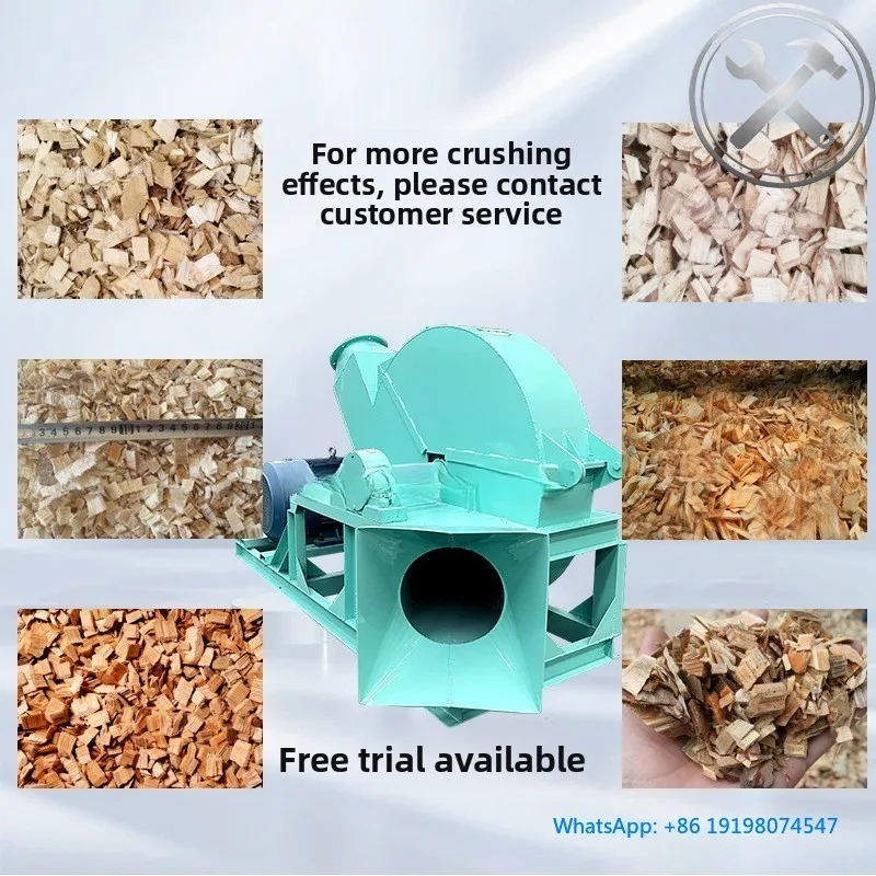 

Log Slicer Chipper Planer Wood Branch Crusher For Dry Wet Bamboo Wood Bark Edg Material