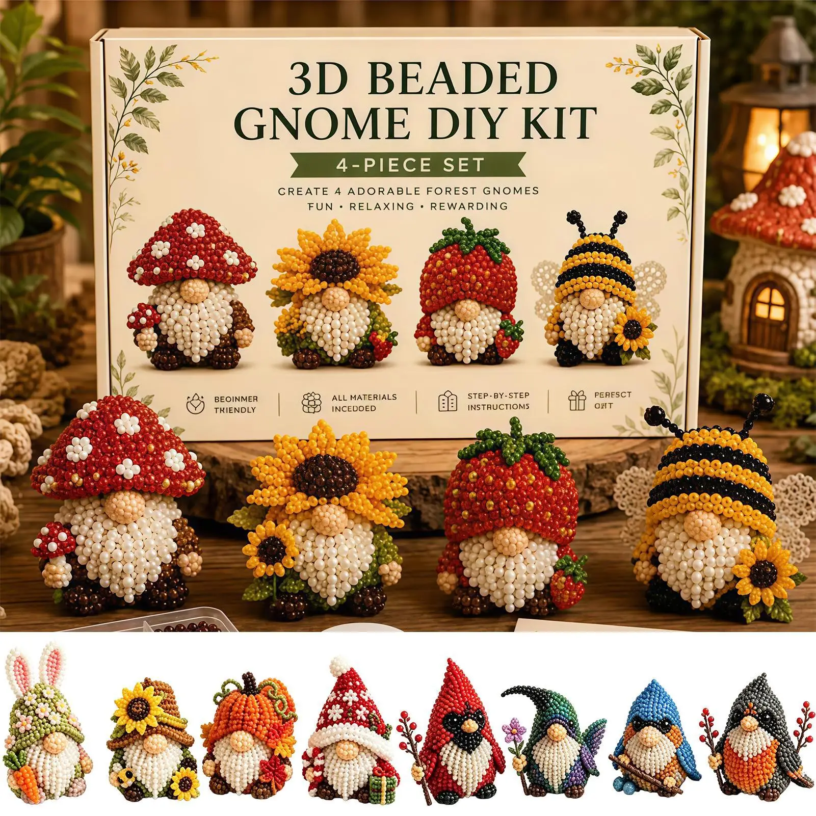 Bead Set Handmade Funny DIY De - Art Craft Class review and price