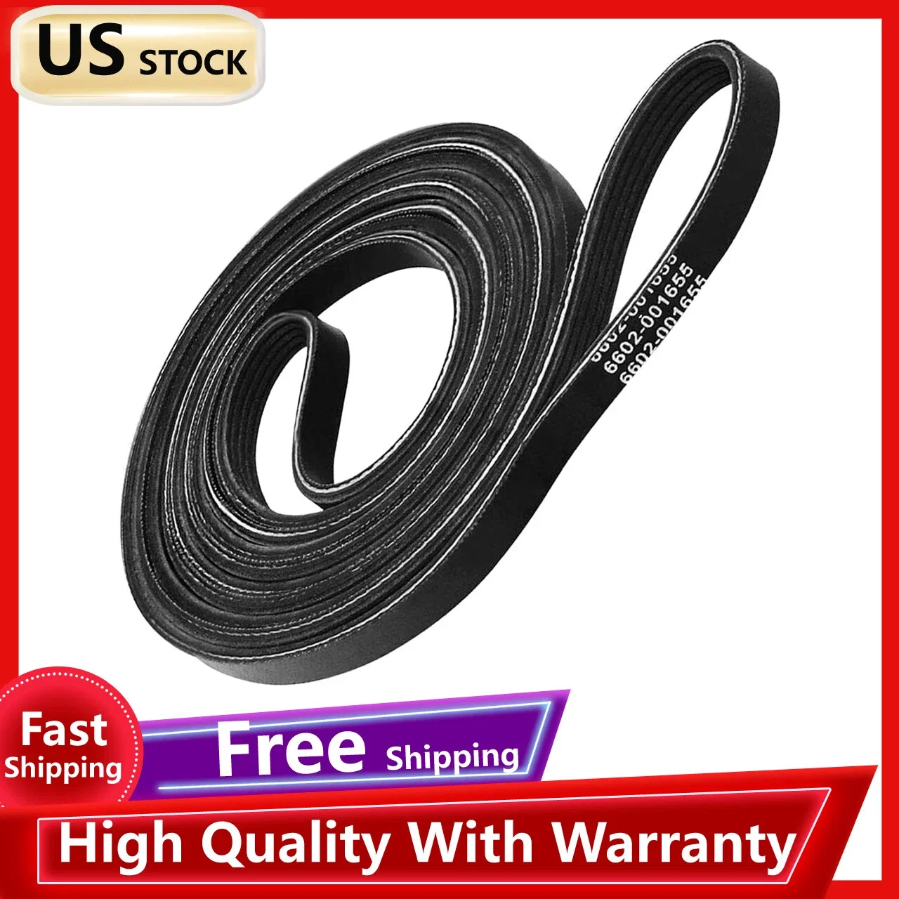 

6602-001655 5ph2337 Детали ремня барабана сушильной машины для сушилки Samsung/Whirlpool/Kenmore