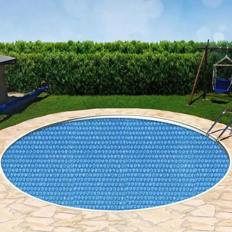 Swimming Pool Cover Protector Round Solar Heated Waterproof Tub Dust Bubble Film PE bubble film Swimming Pool Accessories