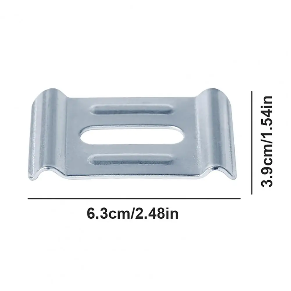 Cable Raceways Clamp Metal Cable Clamp 30/60pcs Metal Cable Raceways Hold Down Clamps Support Washers for 4mm-6mm Wire Diameter
