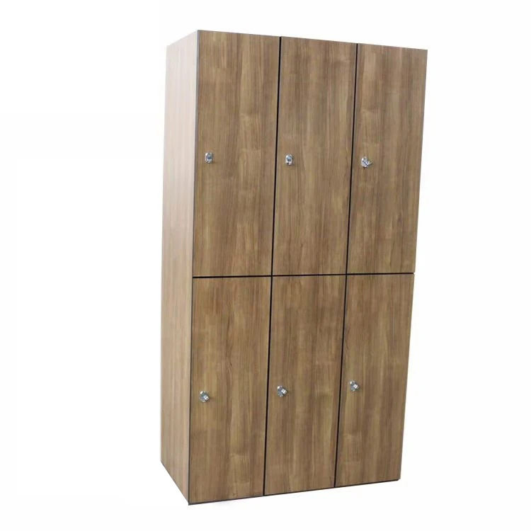 Modular Fitness Lockers,Waterproof Moistureproof Compact Laminate HPL Custom Gym Number Lockers With Benches For Gymnasium