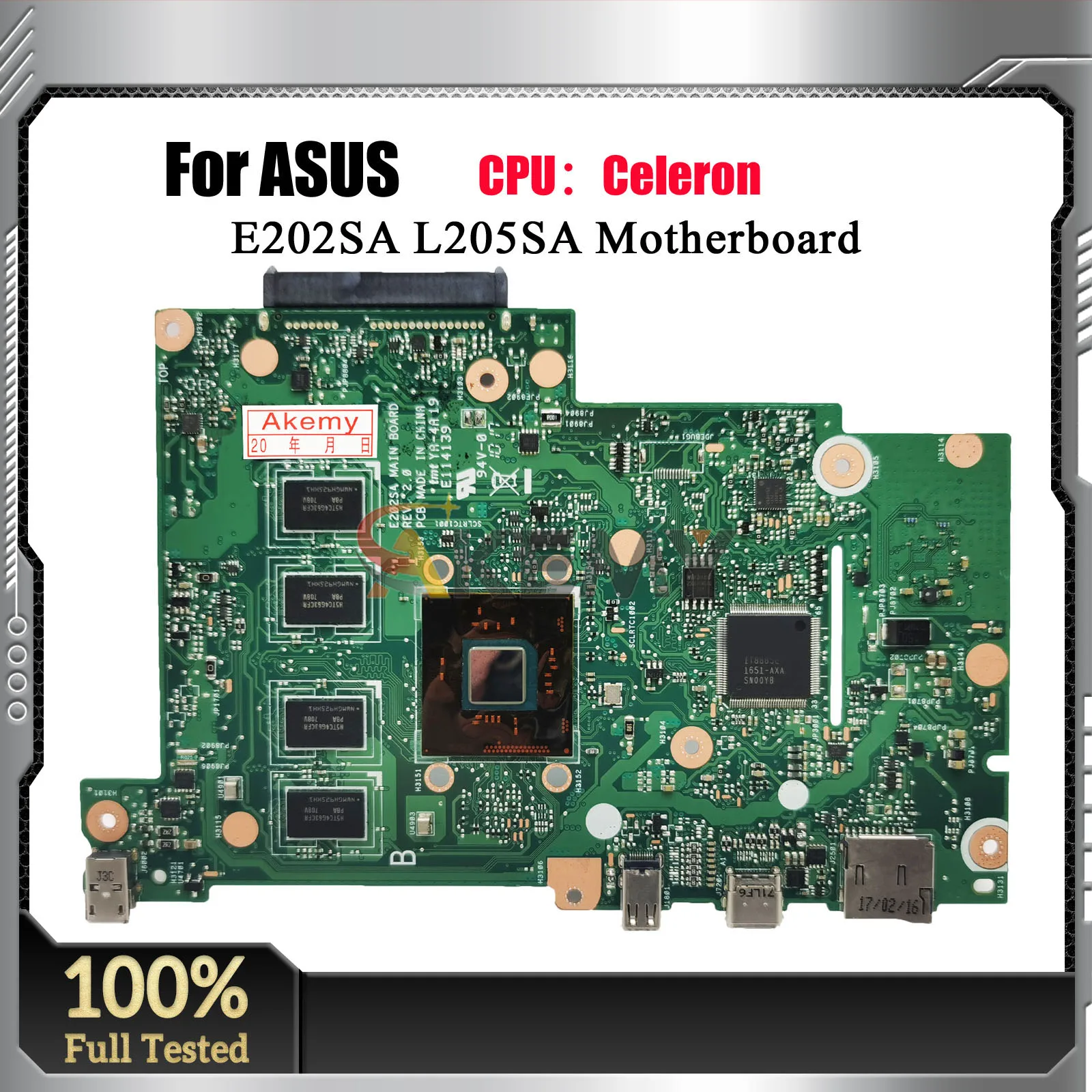 scheda-madre-per-laptop-e202sa-per-asus-eeebook-e202s-e202sa-con-cpu-celeron-spedizione-rapida-test-al-100-ok