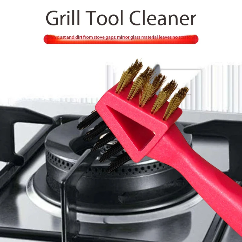 Cleaning Brush Oven Tool Keyboard Cleaner Scrubber Brush Kitchenware Durable Scrub Brush for Household Cleaning