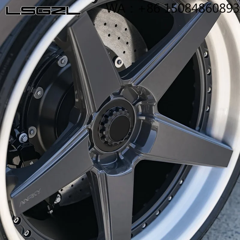 18-22 Inch 2/3 Piece Multisize Custom Forged Passenger Car Wheels 5x112 5x114.3 5x127 6x139.7 Auto Rim Accessories