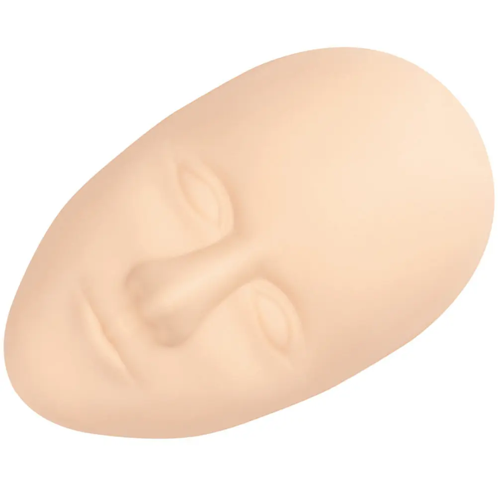 

Professional Silicone Tattoo Practice Skin Face for Realistic Tattooing Makeup Eyebrow Embroidery Eyeliner Training Artists