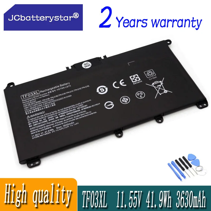 ZEDI TF03XL Laptop Battery For HP Pavilion 14-BF 15-CC 15-CD 17-AR 17-AR007CA 17-AR050WM HSTNN-UB7J 920046-541TPN-Q188 41Wh