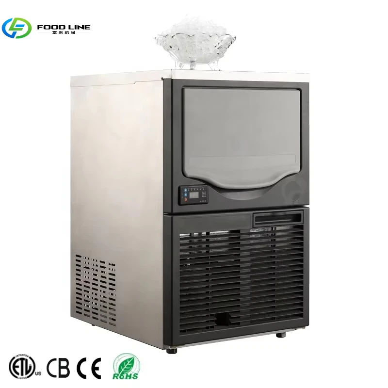Customize Automatic Granular Ice Maker Easy-to-Operate Snowflake Crusher for Restaurants 24-Hour Capacity Competitive Price