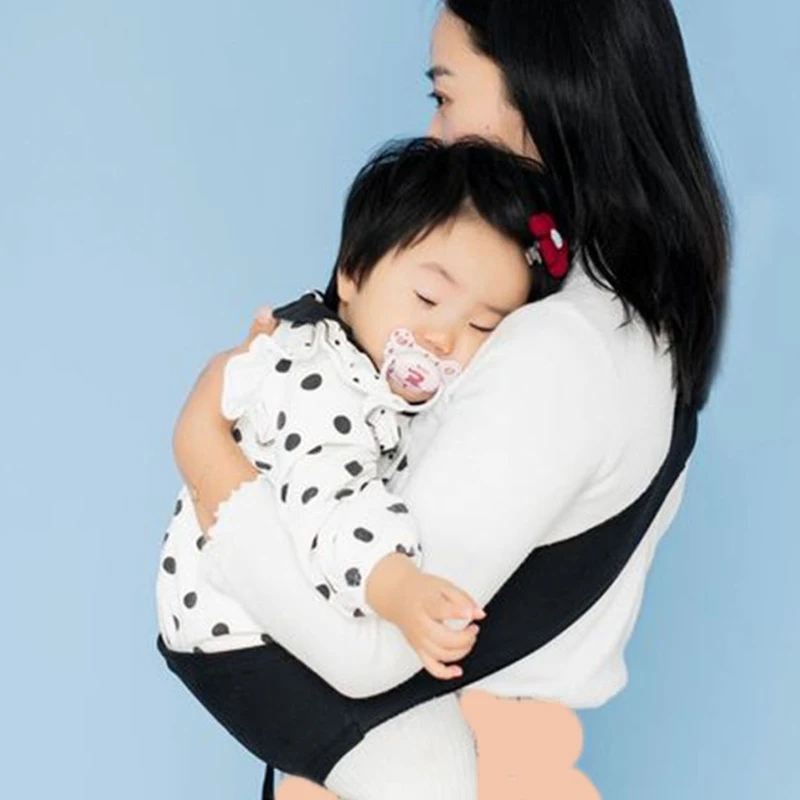 Baby Sling Sleeping Strap Infant Baby Carrier Wrap Baby Single Shoulder Strap Waist Stool Adjustable Cotton Wrap Sling