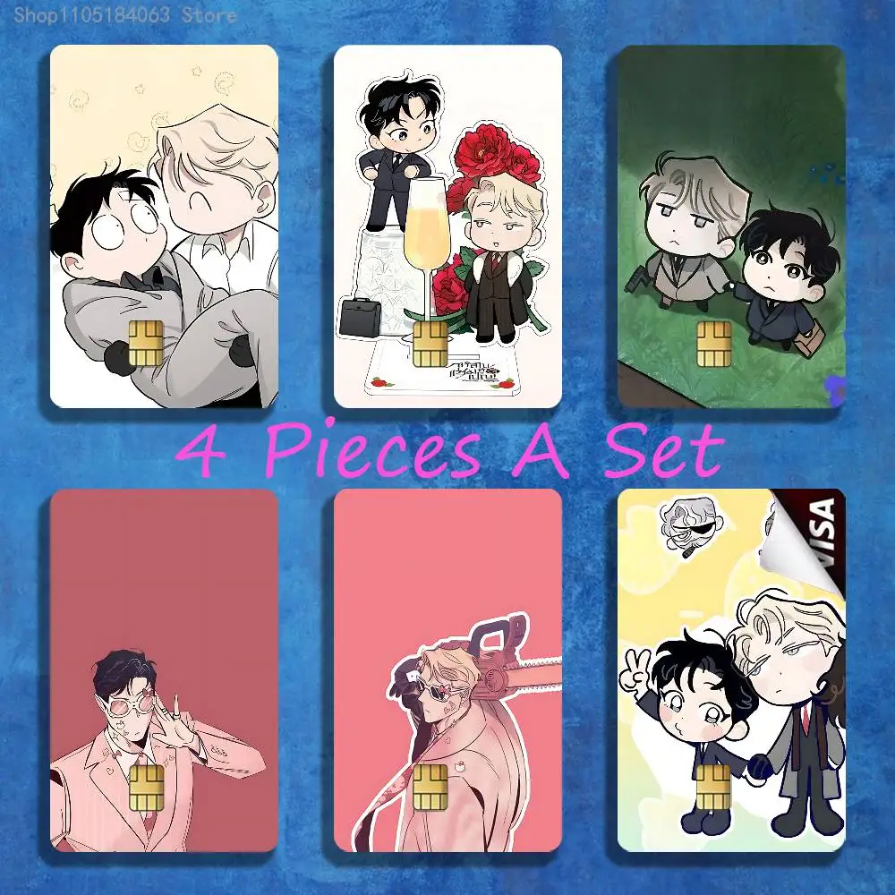 

R-Roses and C-Champagne Stickers Credit Visa Debit Bank Charge Card Bus Metro Waterproof Sticker Decal Decoration