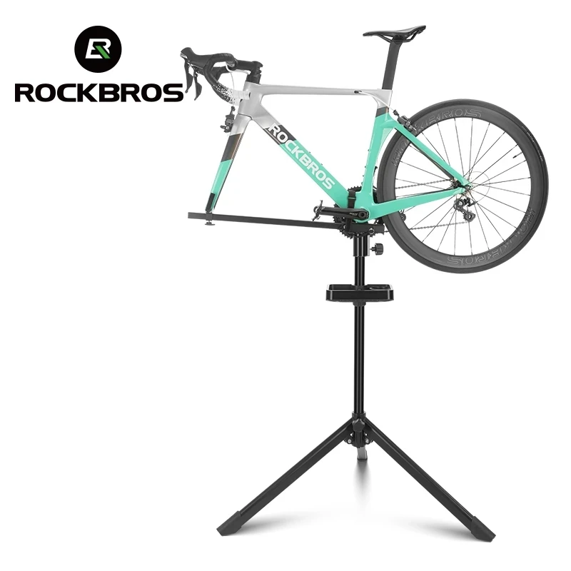 ROCKBROS Bicycle Repair Stand Bike Repair Frame Bike Hanging Wall Holder Bike Repair Workstand Bicycle Display Stand