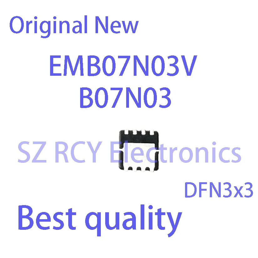 (5-10 PCS)NEW EMB07N03V B07N03 DFN3x3 MOSFET IC Chip electronic