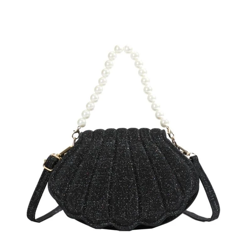 

Trendy Shell Shoulder Bag for Women Practical PU Leather Crossbody Bags Handbag