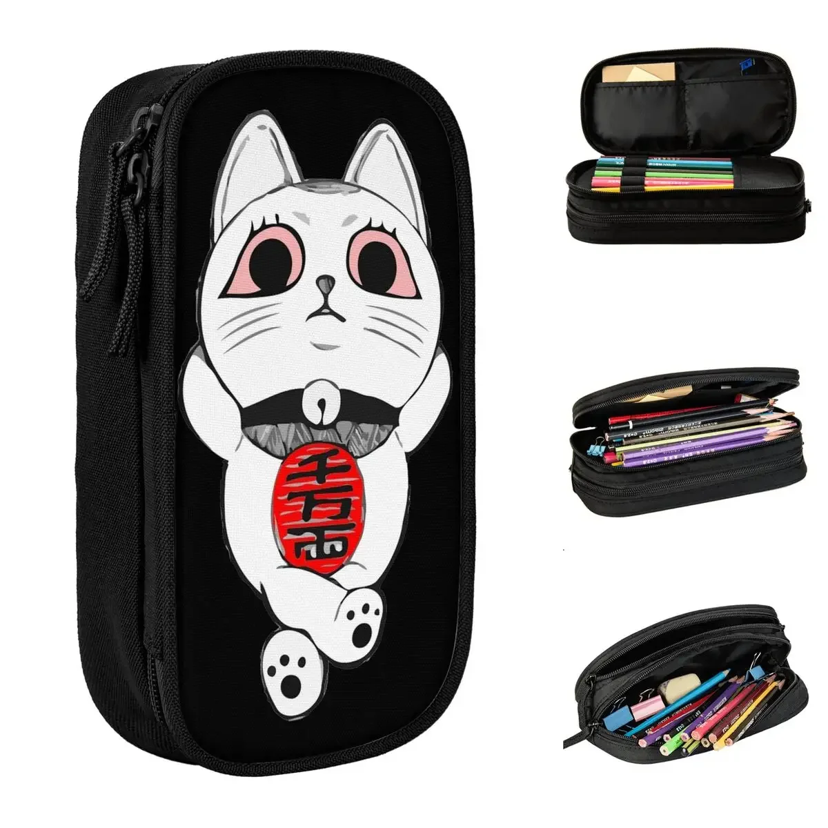 

Turbo Dandadan Pencil Cases Cute Pen Box Bags Girl Boy Big Capacity School Supplies Cosmetic Pencilcases