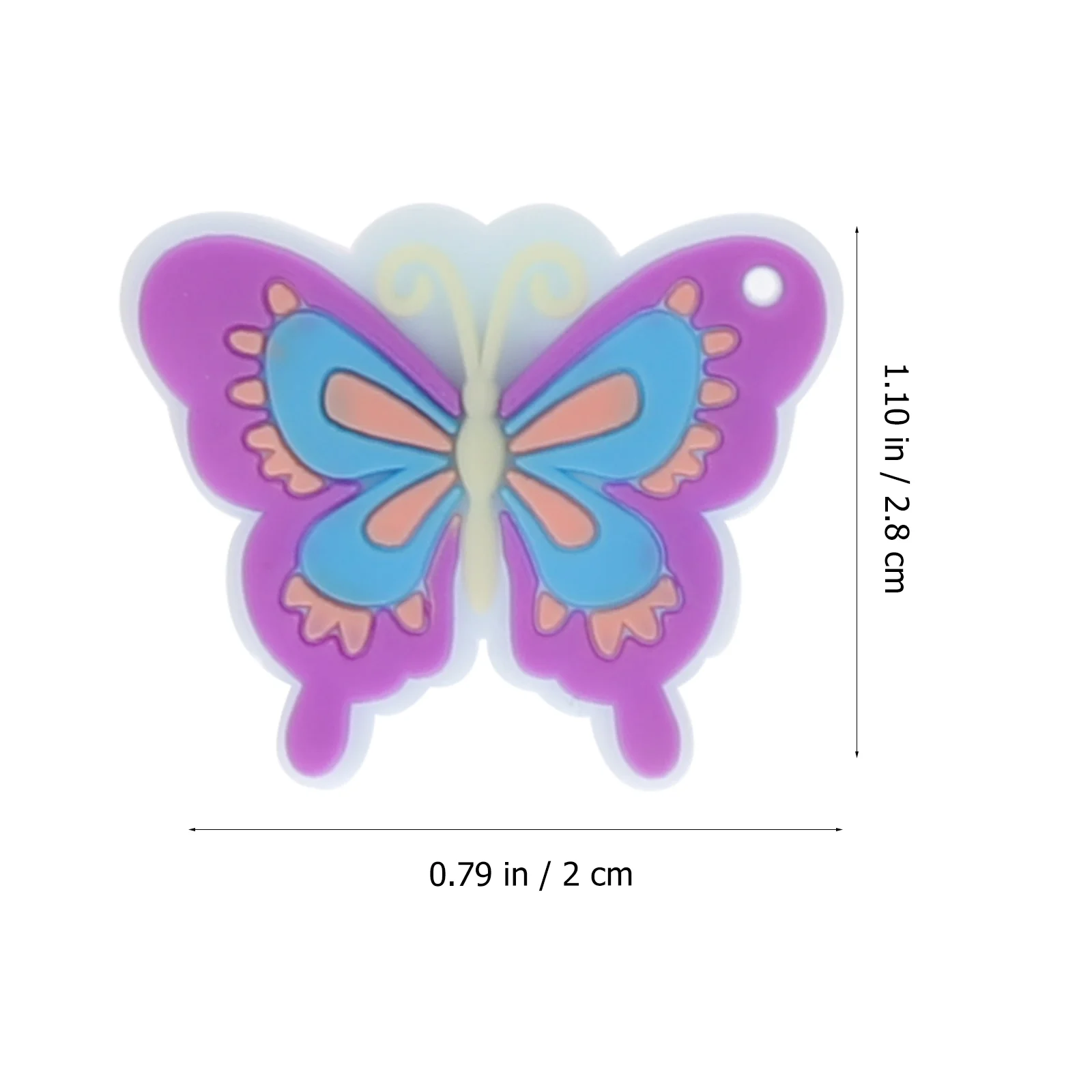 12 Pcs Butterfly Ring Kids Finger Rings Portable Cartoon Mermaid for Toy Small Gift