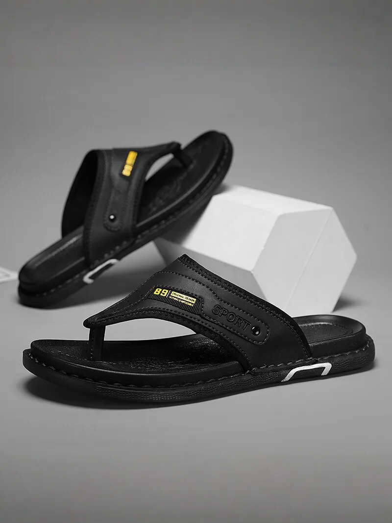 

Men's Summer Casual Wear-Resistant Soft Bottom Sandals 2026 New Style Beachside Home Comfortable Flip Flops EVA Material