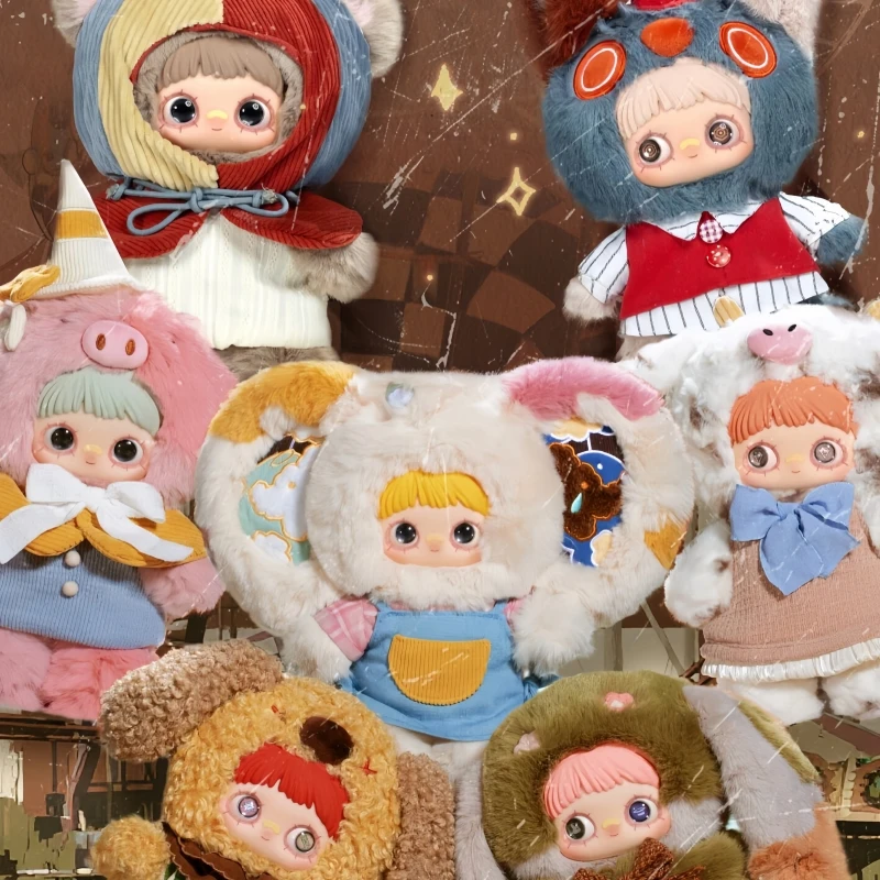

Hot New Original Meimei Amusement Park Ruins 400% Blind Box Doll Family Sofa Accessories Room Decor Girl Holiday Surprise Gift