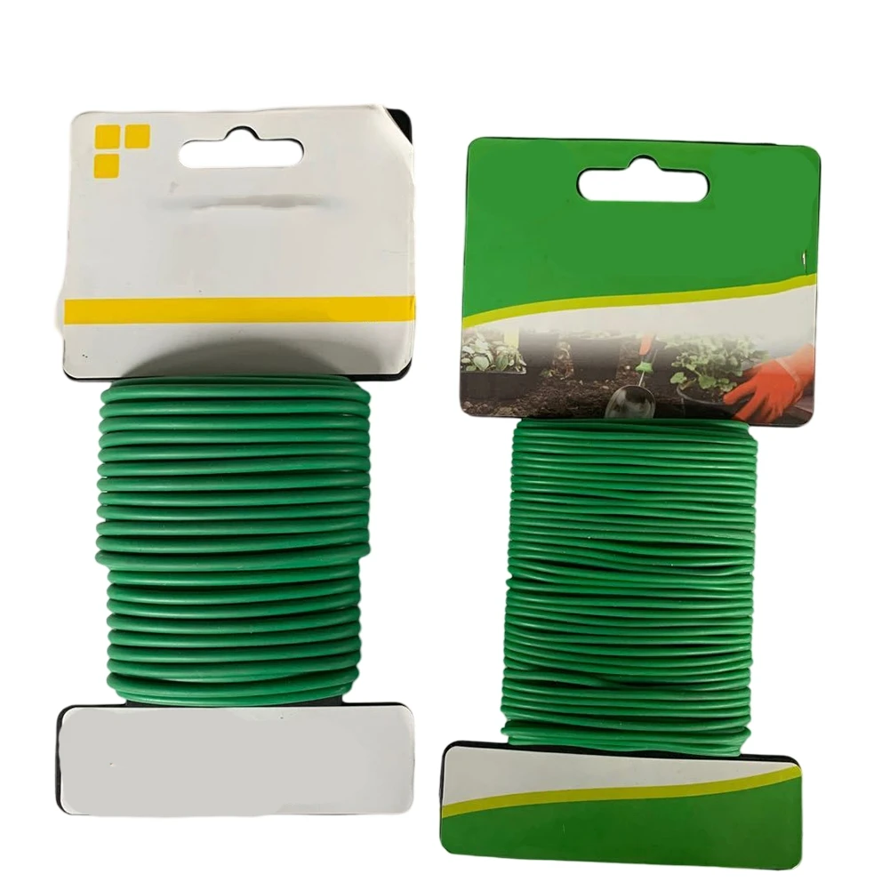 

Садовые работы: Зеленые стяжки для сада, гибкая проволока для связывания, рулоны проволоки для поддержки растений, садовые инструменты с мягким резиновым покрытием