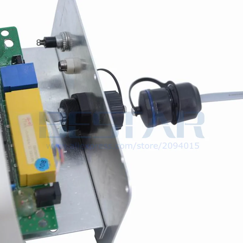 كابل الهاتف RJ11 موصل مقاوم للمياه RJ 11 M20 6P6C محول مستقيم من خلال رئيس الهاتف الكريستال التوصيل موسع