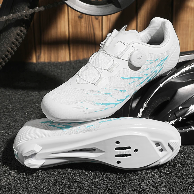 

Велотуфли для шоссейного велоспорта 2026 года, мужские и женские, A19, дышащие, сетчатые, с самоблокирующимися шипами, для горного велосипеда, ультралегкие, размеры 37-48 #