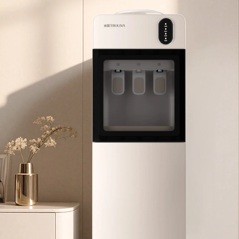 

Top-Loading Small Floor-Standing Dispenser, Automatic Cooling and Heating Water Machine Convenient for Home and Dorm Scenarios