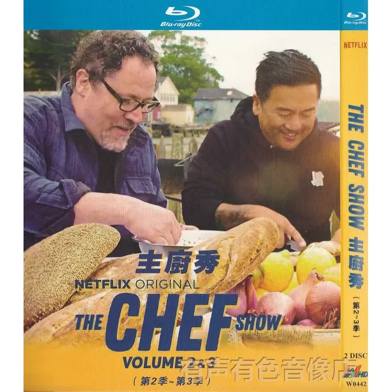 Food Documentary The Chef Show Season 2–3 Authentic High Definition BD Blu-ray 2 Disc Set