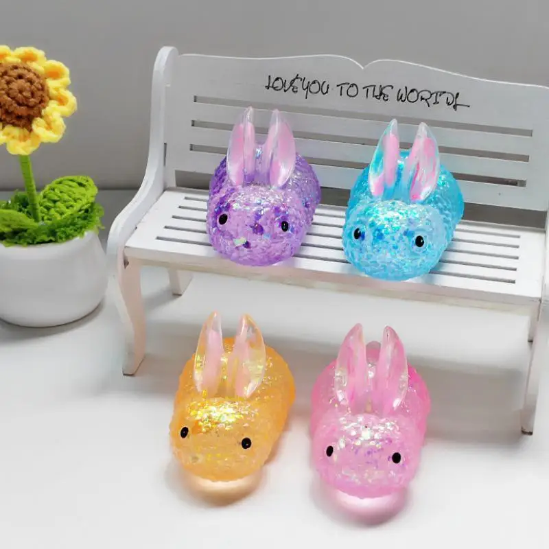 【BS】Maltose Rabbit Squeezable Toy Slow-Rebound Tear-Resistant Stretchable For Stress Relief Kids Party Favors Birthday Gifts