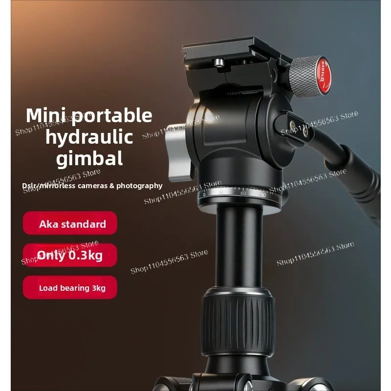 

Metal Hydraulic Damping PTZ Stabilizer Universal SLR Micro Single Camera Mobile Phone Professional Panoramic Removable Handle