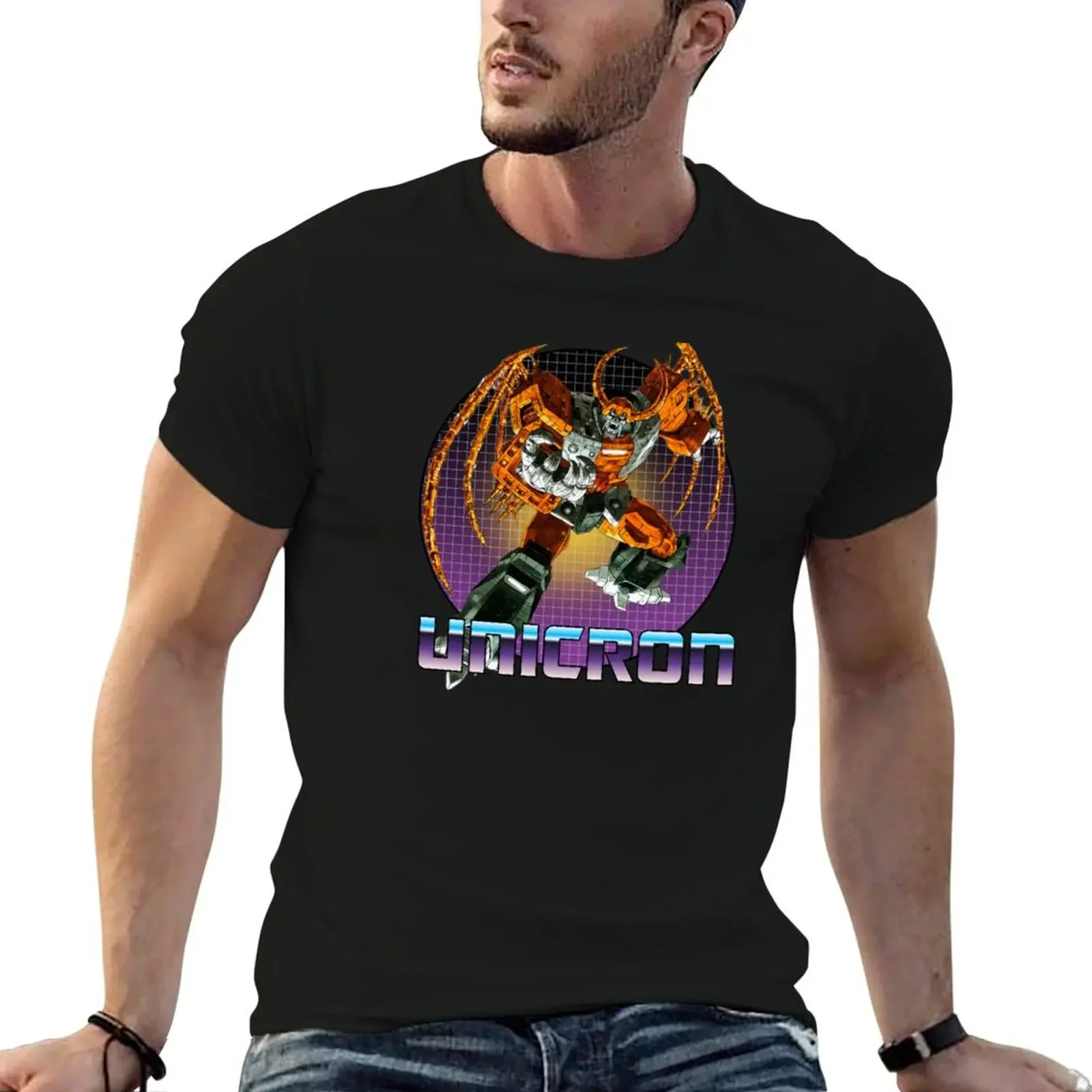 Unicron Decepticon Transformer G1 V2 T-Shirt Short sleeve tee new edition essential t shirt men t shirts