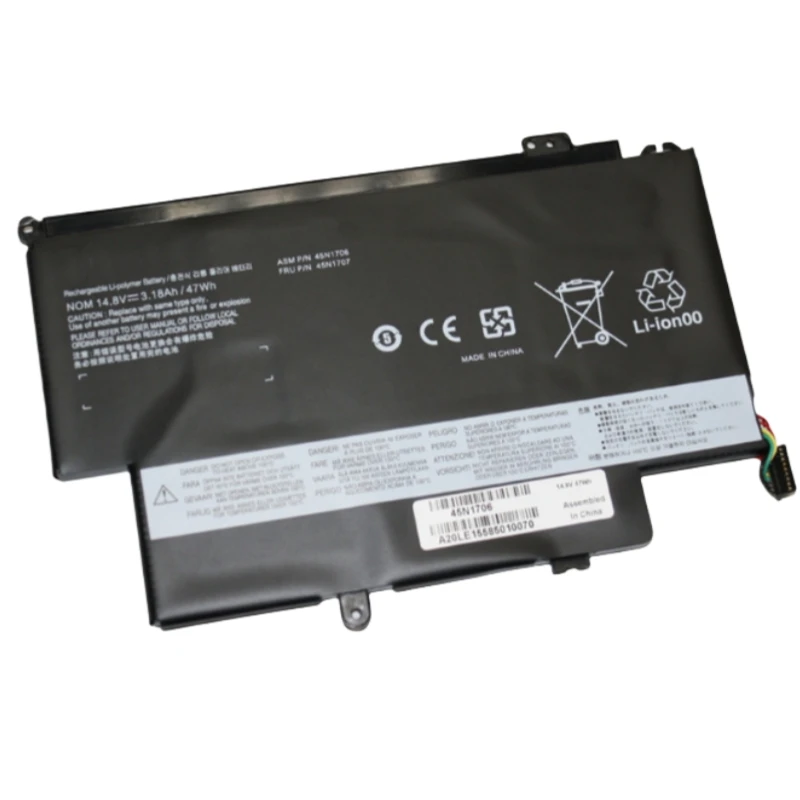 14.8V 47Wh New 45N1706 45N1705 45N1707 45N1704 Laptop Battery For Lenovo ThinkPad Yoga 12.5