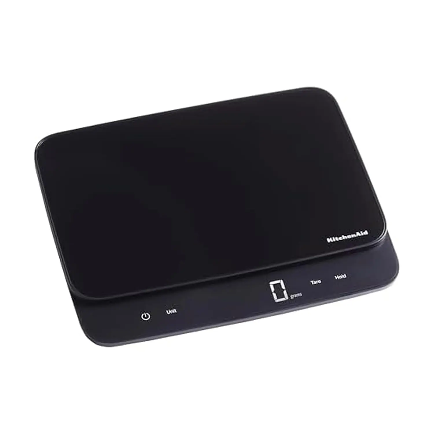 

High Capacity Digital Kitchen Scale, 30lb Precision with LED Display, Tare Function in Black