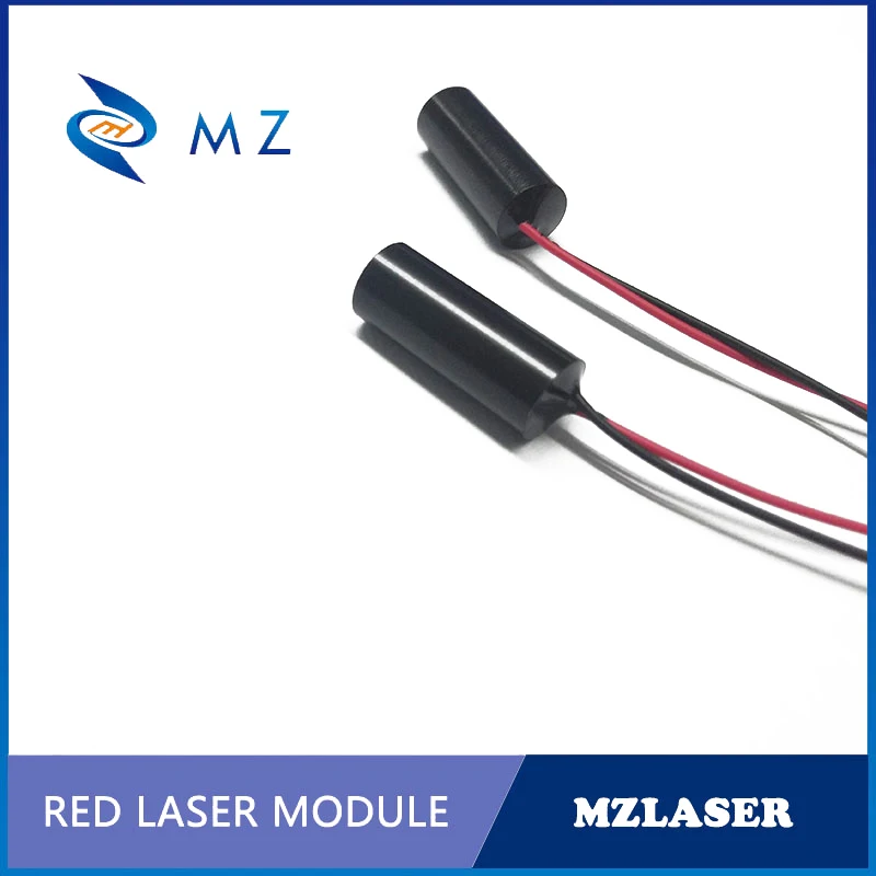 High-End Red Dot Laser Module D8mm 650nm 5mw APC Drive Control CW Circuit Model Industrial Grade